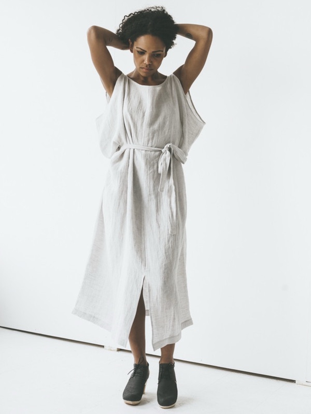 Sunja Link Draped Dress - Picture 3 of 11